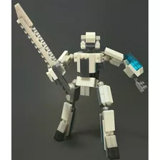 Mini Blocos De Montar Petit Block - Robot Builder's Knignt