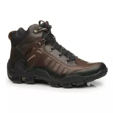 Borcegos Trekking Hombres Cuero Pegada 150055-01 Luminares