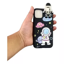 Carcasa Para iPhone Astronauta Espacio Funda Silicona 