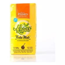 Yerba Mate Kraus Pionero Libre De Humo 500 Gr.