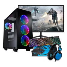 Pc Gamer Amd Ryzen 5 16gb 480ssd Vega 7 + Monitor 27'' 165hz