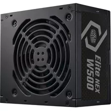 Fuente 500w Certificada Cooler Master Elite Nex Color Negro