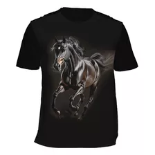 Camiseta Cavalo Estampa Country Estampa Total