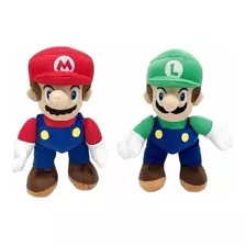 Pelúcia Mario Bros E Luigi Personagens Video Game