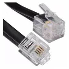 Cable Para Telefono C/ Fichas Rj11 Listo Para Usar 30mts.