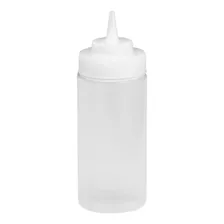 Botella Exprimible Aderezos Plástico Resistente 710 Ml