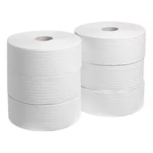 8 Cajas Higiénico Jumbo Papel Baño Doble Hoja 48 Rollos