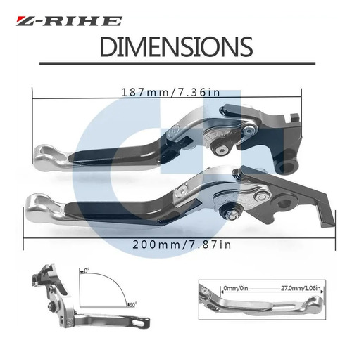 Para Manillar Y Palanca De Embrague De Freno Yamaha Yzfr3 20 Foto 7