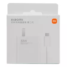 Cargador Original Xiaomi Carga Rapida Cable Tipo C