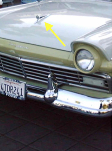 Emblema De Cofre Ford Fairlane 1957 Foto 10