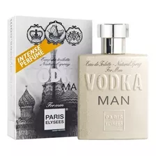 Promocao Vodka Man Edt Paris Elysees 100ml- Perfume Original