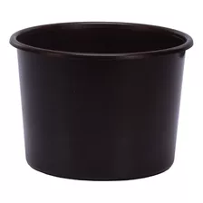 20 Baldes De Pipoca 1,5l - Baldinho Preto