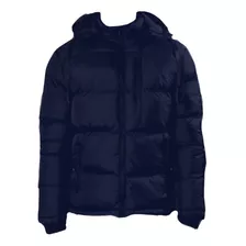 Campera Puffer De Nylon Impermeable Hombre 