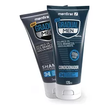 Kit Condicionador + Shampoo Gradual Men Menfirst Original