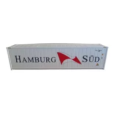 Miniatura Container Refrigerado Hamburg Sud 40 Pés 1/87 Ho