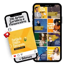 Pack 216 Artes Canva Assessoria Financeira E Jurídica +bônus