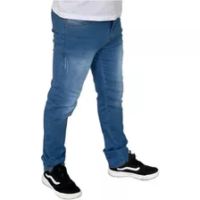 Calça Jeans Masculina Slim Original Elastano Lycra