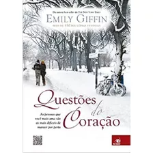 Livro Questões Do Coração, Autora Best Seller New York Times