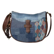 Cartera Casual Rockford Rfv23mh Ruggi Cross Azul Mujer