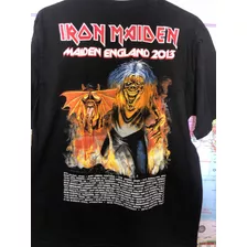 Iron Maiden Oficial 2013 100% Tour Original Raro