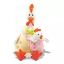 Pelúcia Galinha Com Filhote - Galinha E Filhote - Soft Toys