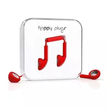 Audífonos Manos Libres Happy Plug In-ear Rojo 