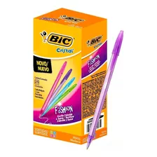 Caja Lapiceras Biromes Multicolor Sueltas Bic Cristal X 25 U