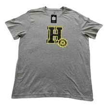 Remera Hurley - Talle Xl - Gris - Hombre