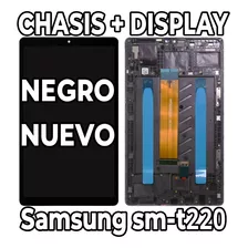 Tablet Samsung Sm-t220 Chasis + Display Negro T220 Leer Bien