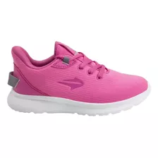 Zapatillas Topper Lambi Color Fucsia/gris - Niños 30 Ar