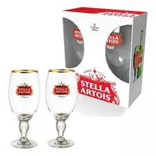 Copa Stella Artois Original Pack X2 Unidades En Caja Regalo