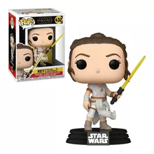 Rey 432 Yellow Lightsaber Funko Pop Star Wars Disney