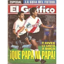 River 1 Boca 1 / El Grafico 3828 / 1993 / La Guía Del Futbol