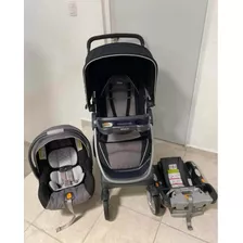 Chicco Bravo Kit Carreola Porta Bebé Y Base Para Auto