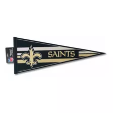 Banderín Santos De New Orleans Saints, Producto Oficial Nfl