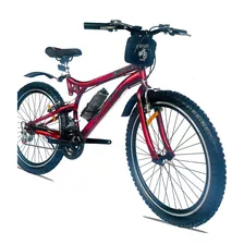 Bicicleta Negra Montañera Aro 26 New - S A Todo El Perú Color Rojo Tamaño Del Cuadro S. M