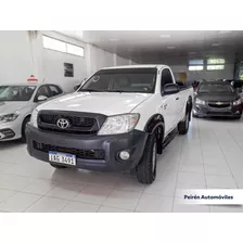 Toyota Hilux 2.5 Dx Cab/sim Diesel 4x2 2009 Blan - Ref: 1799