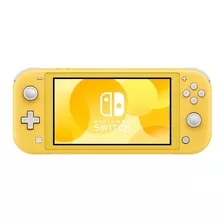 Nintendo Switch Lite Yellow 32gb + Protector De Pantalla