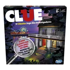 Jogo Clue Investigação Detetive Mansão Ou Praia A5826 Hasbro