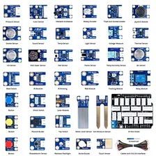 Kit De 37 Módulos De Sensores V3.0 Tutorial Compatible...