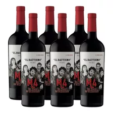 Vino Malbec El Bautismo Enologos Tinto 750 Ml X6 Unidades