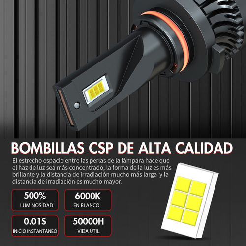 9005 9006 Kit De Focos Led For Honda Luz Alta Ybaja 30000 L Foto 4