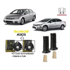 Kit Coxim Axios + Batentes Coifa Honda New Civic 2007 A 2016