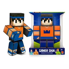 Boneco Hey Davi Gamer Família Arqueira-pequeno-25cm-minecraft