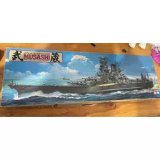 Tamiya 1/350 Musashi Maqueta Barco Para Armar