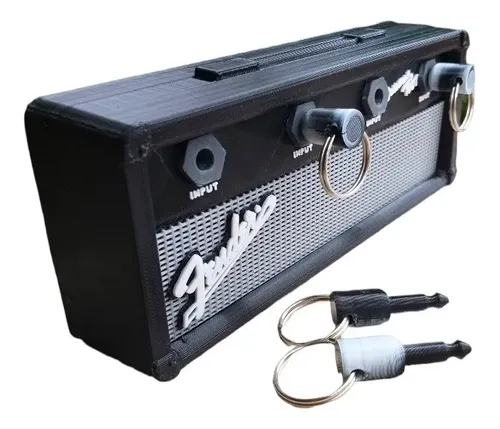 Portallaves Amplificador Fender Músicos 4 Plugs Negro