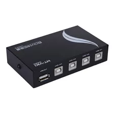 Un Punto Cuatro Usb Splitter Accesorios Compartidor Impresor