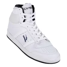 Tenis Deportivo Hombre Blanco Piel Caprice 01003900