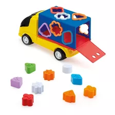 Caminhão Brinquedo Educativo Criança Menina Ou Menino 1 Ano