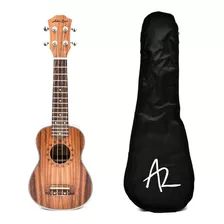 Ukelele Soprano Aston Reed Au50l-21 Cuerda Aquila Funda Cuot